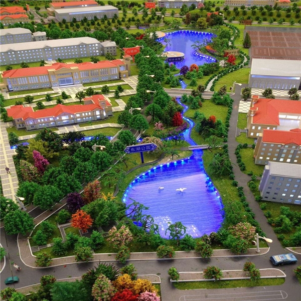 甘肃省公安厅301工程文殊镇规划模型