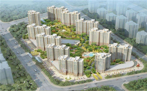 文殊镇楼盘模型