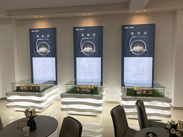 白银坤阳华府地产文殊镇户型模型